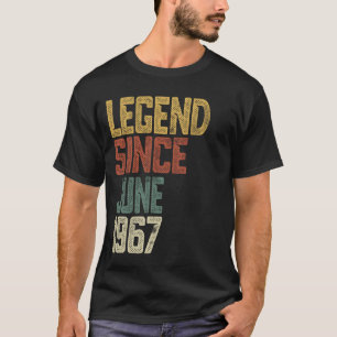 T-shirt Légende 1967 58 ans Hommes Femmes Depuis le 58 jui