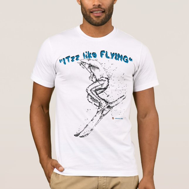 T-SHIRT LÉGENDE ASPEN KLAUS OBERMAYER (Devant)