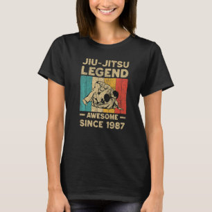 T-shirt Légende BJJ Jiu Jitsu géniale de 35 ans depuis 19