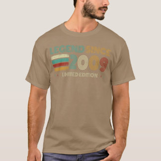 T-shirt Légende de 17 ans depuis le 17e anniversaire de 20