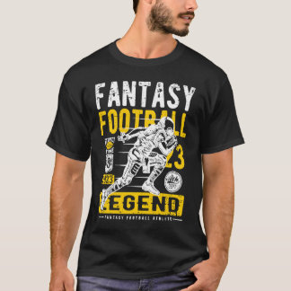T-shirt Légende de football fantastique 2023 Rétro Footbal