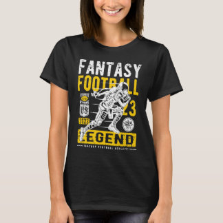 T-shirt Légende de football fantastique 2023 Rétro Footbal