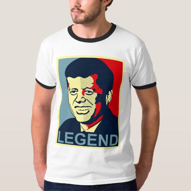 T-shirt légende de jfk (Devant)