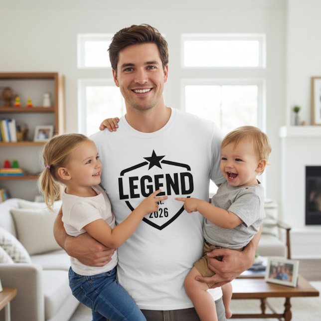 T-shirt Légende de la fête des pères  (Créateur téléchargé)