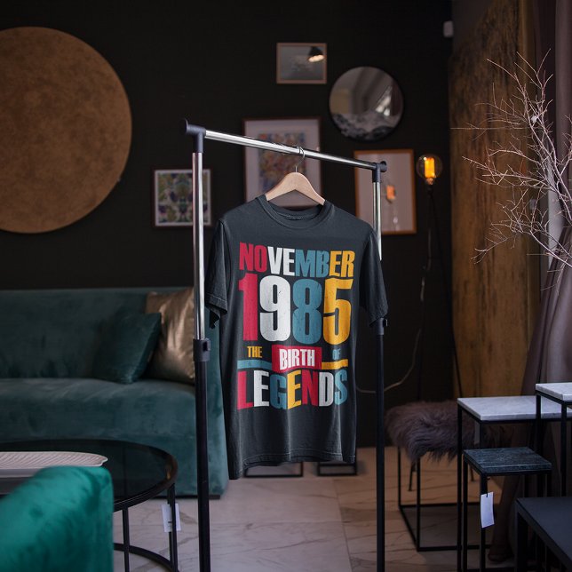 T-shirt Légende de novembre (Créateur téléchargé)