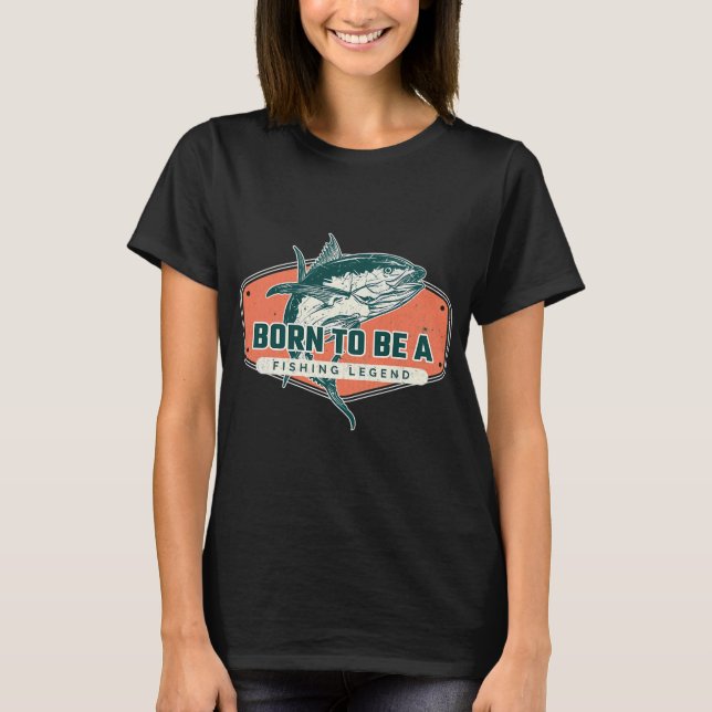 T-shirt Légende de pêche Graphisme (Devant)