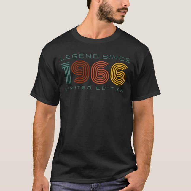T-shirt Légende depuis 1966, Edition Limitée (Devant)