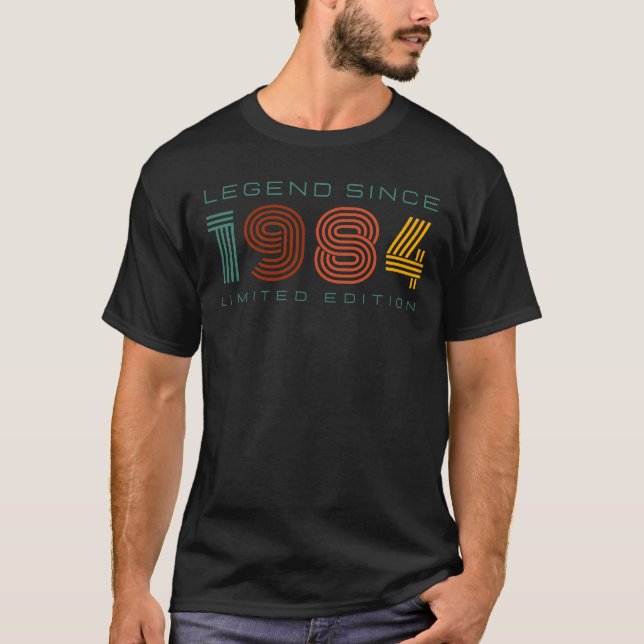 T-shirt Légende depuis 1984, Edition Limitée (Devant)