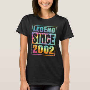T-shirt Légende depuis 2002 20 ans 20e anniversaire Cravat