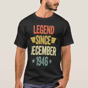 T-shirt Légende depuis décembre 1946
