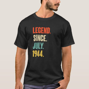 T-shirt Légende depuis juillet 1944 78 Ancien Cadeau 78e B