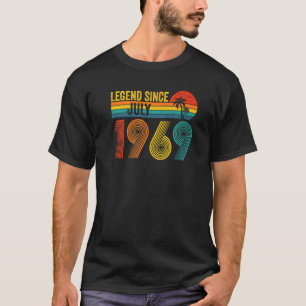 T-shirt Légende depuis juillet 1969 53ème anniversaire 53