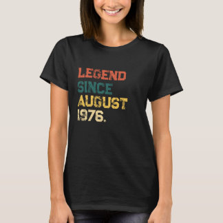 T-shirt Légende depuis l'anniversaire du mois et de l'anné