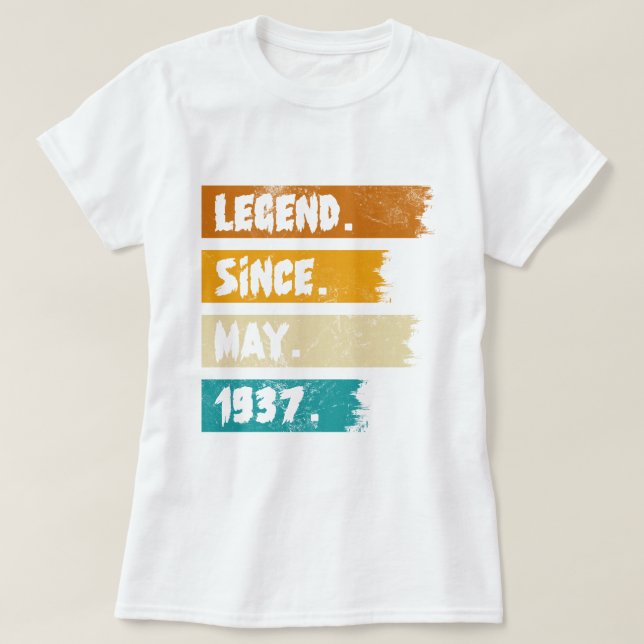 T-shirt Légende depuis mai 1937 (Design devant)