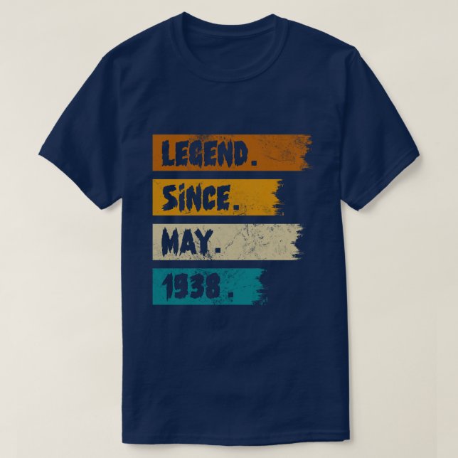 T-shirt Légende depuis mai 1938 (Design devant)