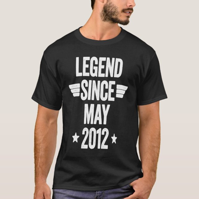 T-shirt Légende depuis mai 2012 1 (Devant)