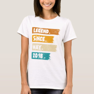 T-shirt Légende depuis mai 2018