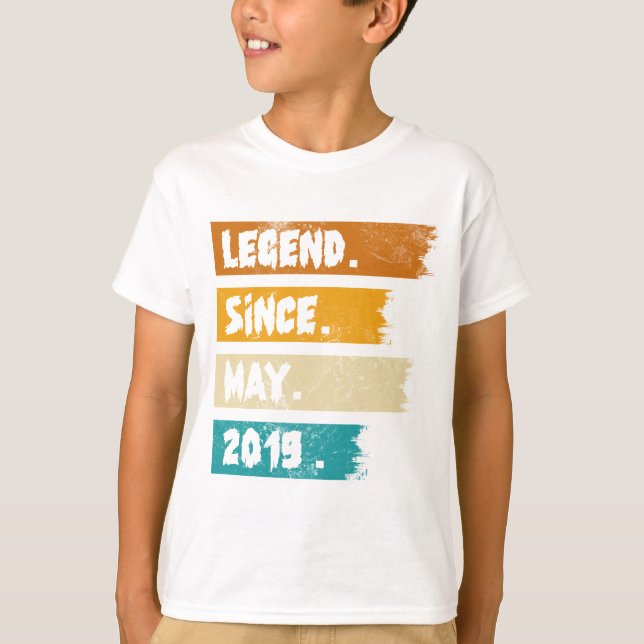 T-shirt Légende depuis mai 2019 (Devant)