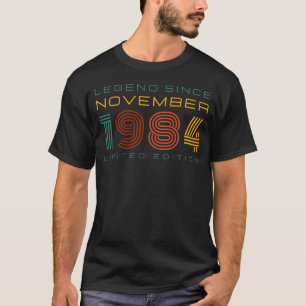 T-shirt Légende depuis novembre 1984, Edition limitée Homm