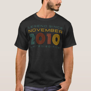 T-shirt Légende depuis novembre 2010, Edition limitée Homm