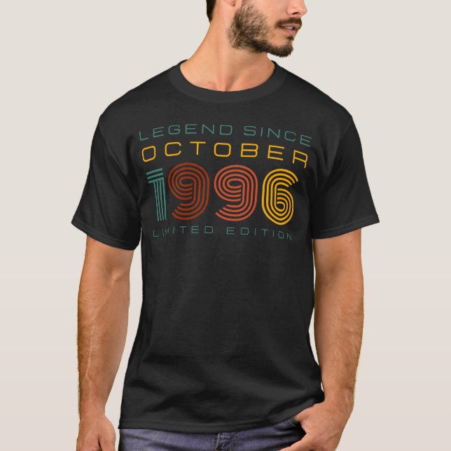 T-shirt Légende depuis octobre 1996, Edition limitée Homme (Devant)