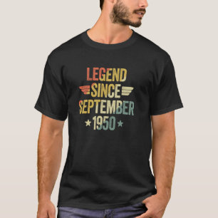 T-shirt Légende depuis septembre 1950