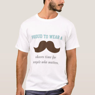 T-shirt Légende drôle de moustache pour lui