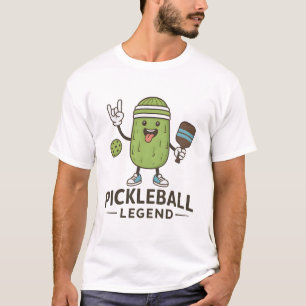 T-shirt Légende drôle de Pickleball Personnage Coloré Mign