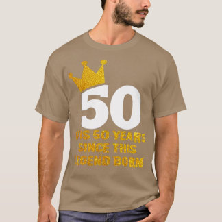 T-shirt Légende du 50e anniversaire