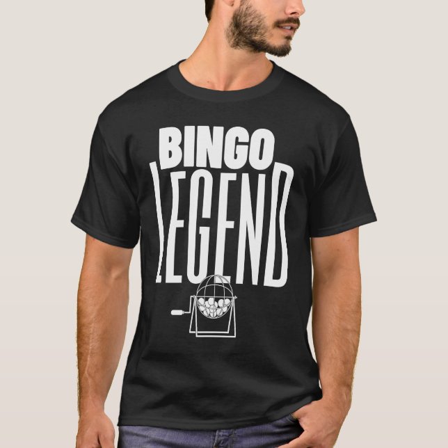 T-shirt Légende du Bingo  Bingo  2 (Devant)