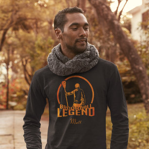 T-shirt Légende du Broomball sur mesure Cute Sports