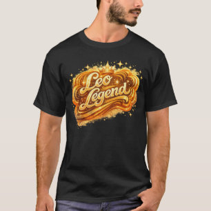 T-shirt Légende du Lion Chemise de Signe du Zodiaque Ast