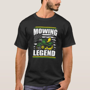 T-shirt Légende du moulage tondeuse de pelouse Da Da