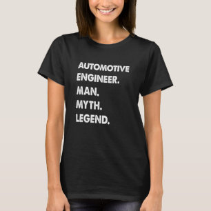 T-shirt Légende du mythe de l'ingénieur automobile