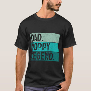 T-shirt Légende du pavot papa - Vintage épinglé