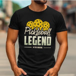 T-shirt Légende Du Pickleball Dans La Fabrication Du Pickl<br><div class="desc">Annoncez vos compétences en progression sur le terrain de Pickleball avec ce t-shirt amusant Pickleball Legend In The Making.</div>