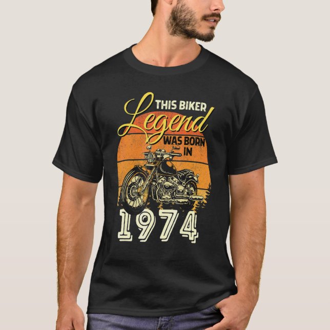 T-shirt Légende du vélo Hommes Motorcycle Légende du vélo  (Devant)