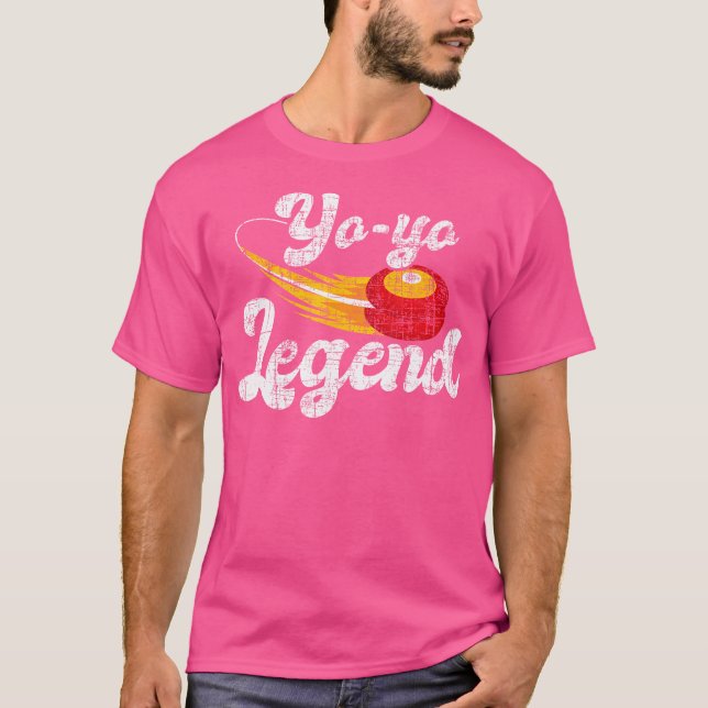 T-shirt Légende du Yo-Yo - Concours de tricks de maître de (Devant)