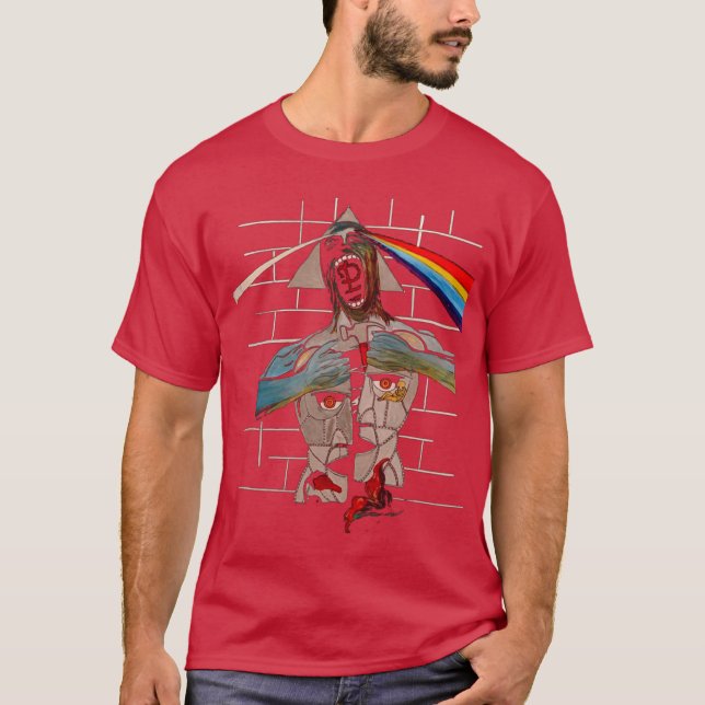 T-shirt Légende Floyd amis amis Design Art (Devant)