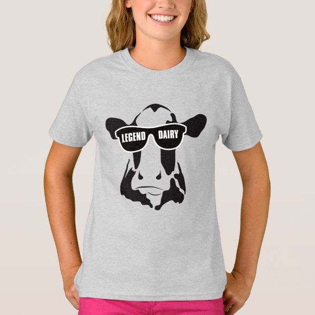 T-Shirt Légende Laitier Raglan (Devant)