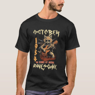 T-shirt Légende octobre 1984 40e anniversaire musique clas