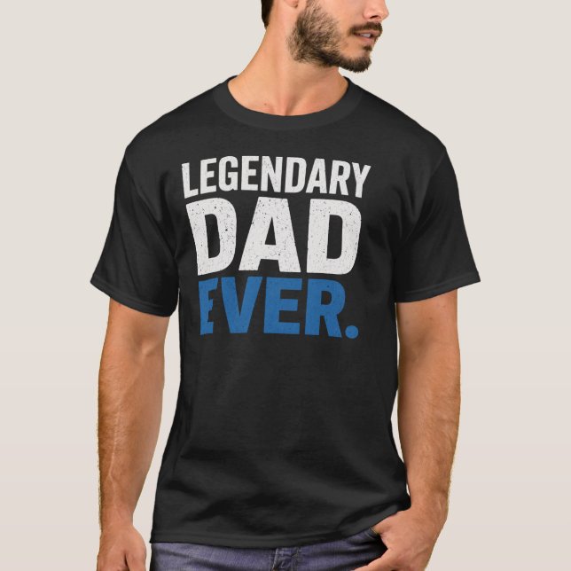 T-shirt Légende : Papa (Devant)