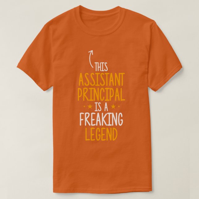 T-shirt Légende principale adjointe (Design devant)