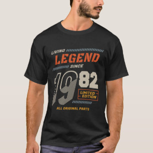 T-shirt Légende Vintage depuis 1982 Edition Limitée