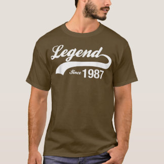 T-shirt Légende vintage depuis 1987