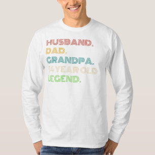 T-shirt Légende vintage : Mari, Papa, Grand-Père - 54, Tou