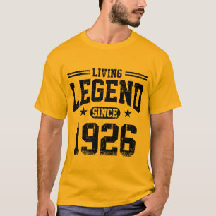 T-shirt Légende vivante depuis 1926