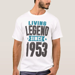 T-shirt Légende vivante depuis 1953