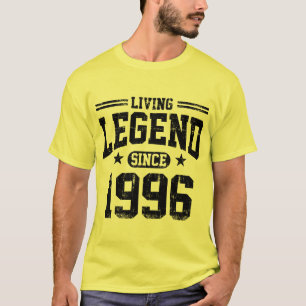 T-shirt Légende vivante depuis 1996