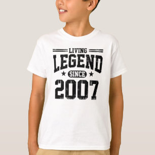 T-shirt Légende vivante depuis 2007
